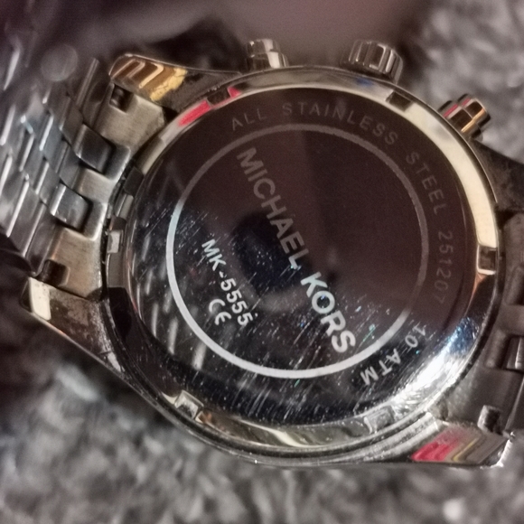 Michael Kors Lexington chronograph stainless steel watch MK5555 - Picture 7 of 7